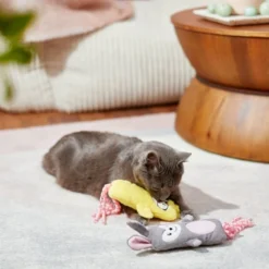 Frisco Easter Bunny & Chick Kicker Cat Toy, 2 count -FRISCO Sales 248055 PT5. SY630 V1608763362