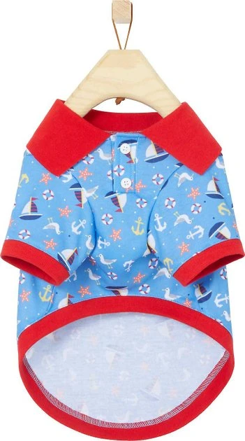 Frisco Nautical Dog & Cat Polo Shirt 3 Frisco Nautical Dog & Cat Polo Shirt