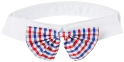 Frisco Plaid Dog & Cat Bow Tie, Red & Blue -FRISCO Sales 248722 PT3. SY630 V1613762799