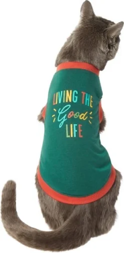 Frisco Living the Good Life Dog & Cat T-Shirt -FRISCO Sales 248973 PT2. SY630 V1644959792
