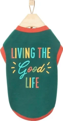 Frisco Living the Good Life Dog & Cat T-Shirt -FRISCO Sales 248973 PT3. SY630 V1644450390