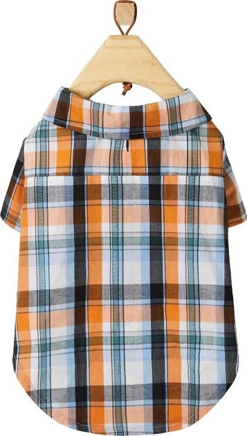 Frisco Plaid Dog & Cat Button Up Shirt 6 Frisco Plaid Dog & Cat Button Up Shirt - Image 4