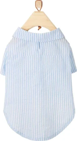 Frisco Striped Lightweight Dog & Cat Button Up Shirt -FRISCO Sales 249187 PT3. SY630 V1624602175