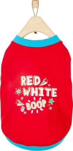 Frisco Red, White & Boop Dog & Cat T-Shirt