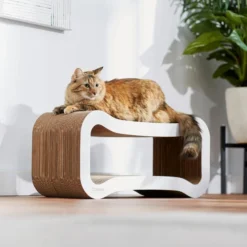 Frisco Cat Scratcher & Lounge Oblique with Catnip -FRISCO Sales 249596 PT5. SY630 V1611325582