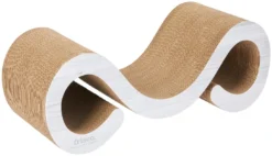 Frisco Cat Scratcher & Lounge Curl with Catnip