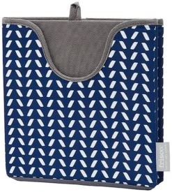 Frisco Square Collapsible Pet Toy Storage Bin, Navy Herringbone 9 Frisco Square Collapsible Pet Toy Storage Bin, Navy Herringbone -FRISCO Sales 250566 PT1. SY630 V1613773914