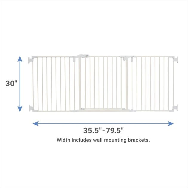 Frisco Steel 3-Panel Configurable Dog Gate 4 Frisco Steel 3-Panel Configurable Dog Gate - Image 2