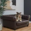 Frisco Leatherette Sofa Pet Bed