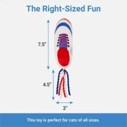Frisco Baseball Cleat Cat Toy -FRISCO Sales 252734 PT1. SY630 V1615331494