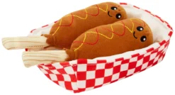 Frisco Baseball Hide-and-Seek Corndog Dog Toy