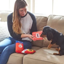 Frisco Baseball Snacks Dog Toy, 3 count -FRISCO Sales 252748 PT5. SY630 V1615814544