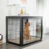Frisco Double Door Furniture Style Dog Crate, Black 2 Frisco Double Door Furniture Style Dog Crate, Black -FRISCO Sales 253027 MAIN. SY630 V1635345885