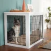 Frisco Double Door Furniture Style Dog Crate, White 1 Frisco Double Door Furniture Style Dog Crate, White -FRISCO Sales 253031 MAIN. SY630 V1635345766