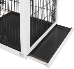 Frisco Double Door Furniture Style Dog Crate, White 11 Frisco Double Door Furniture Style Dog Crate, White -FRISCO Sales 253031 PT4. SY630 V1635345744