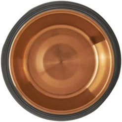 Frisco Matte Black Design Light Copper Stainless Steel Dog & Cat Bowl -FRISCO Sales 253050 PT4. SY630 V1616526771