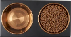 Frisco Copper Stainless Steel Elevated Foldable Double Dog & Cat Bowls 15 Frisco Copper Stainless Steel Elevated Foldable Double Dog & Cat Bowls -FRISCO Sales 253059 PT5. SY630 V1616595463
