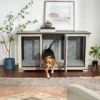 Frisco "Denver" Dog Crate Credenza & Mat Kit 2 Frisco "Denver" Dog Crate Credenza & Mat Kit -FRISCO Sales 255326 MAIN. SY630 V1617136902
