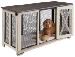 Frisco "Denver" Dog Crate Credenza & Mat Kit 12 Frisco "Denver" Dog Crate Credenza & Mat Kit -FRISCO Sales 255326 PT3. SY630 V1617037359