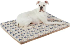 Frisco Micro Terry & Novelty Print Reversible Orthopedic Dog Crate Mat -FRISCO Sales 255342 PT2. SY630 V1616087316