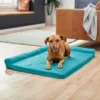 Frisco Corner Bolster Orthopedic Dog Crate Mat
