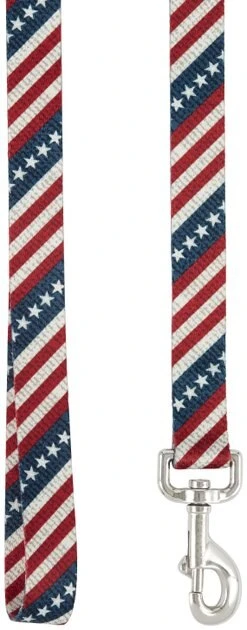 Frisco American Flag Dog Leash & Frisco American Flag Dog Collar 5 Frisco American Flag Dog Leash & Frisco American Flag Dog Collar - Image 3
