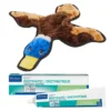 Frisco||Virbac Frisco Flat Plush Squeaking Duck Dog Toy & Virbac C.E.T. Enzymatic Dog & Cat Vanilla-Mint Flavor Toothpaste -FRISCO Sales 255473 MAIN. SY630 V1616428592