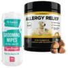 Frisco||PetHonesty Frisco Hypoallergenic Grooming Wipes with Organic Aloe for Dogs & Cats, Unscented & PetHonesty Allergy Relief Snacks Immunity Strength & Digestive Health Soft Chews Dog Supplement 1 Frisco||PetHonesty Frisco Hypoallergenic Grooming Wipes with Organic Aloe for Dogs & Cats, Unscented & PetHonesty Allergy Relief Snacks Immunity Strength & Digestive Health Soft Chews Dog Supplement -FRISCO Sales 255569 MAIN. SY630 V1603717888