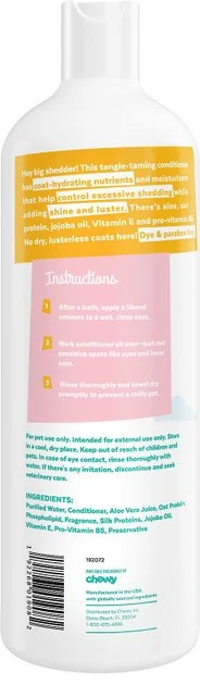 Frisco Shed Control Conditioner for Dogs & Cats, 20-oz bottle & Frisco Shed Control Shampoo for Dogs & Cats, 20-oz bottle 5 Frisco Shed Control Conditioner for Dogs & Cats, 20-oz bottle & Frisco Shed Control Shampoo for Dogs & Cats, 20-oz bottle - Image 3