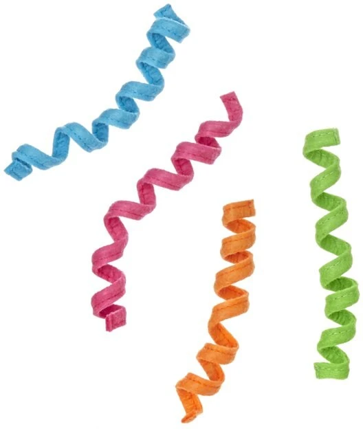 Frisco Swattin' Springs Cat Toy, 4-Pack & Frisco Plush Kicker Cat Toy, Orange Fox 4 Frisco Swattin' Springs Cat Toy, 4-Pack & Frisco Plush Kicker Cat Toy, Orange Fox - Image 2