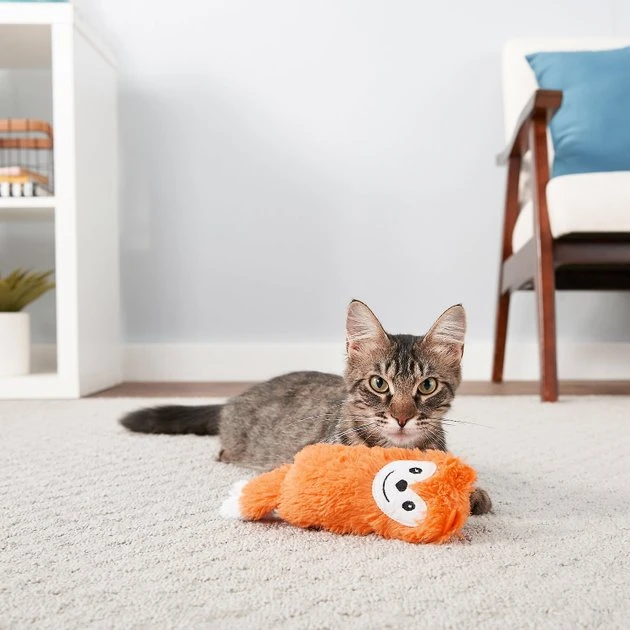 Frisco Swattin' Springs Cat Toy, 4-Pack & Frisco Plush Kicker Cat Toy, Orange Fox 6 Frisco Swattin' Springs Cat Toy, 4-Pack & Frisco Plush Kicker Cat Toy, Orange Fox - Image 4
