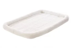 Frisco XX-Large Heavy Duty Single Door Wire Dog Crate, 54 inch & Frisco Quilted Dog Crate Mat, Ivory, 54-in -FRISCO Sales 255633 PT3. SY630 V1604147206