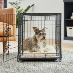 Frisco Eyelash Orthopedic Dog Crate Mat -FRISCO Sales 256026 PT5. SY630 V1616121366