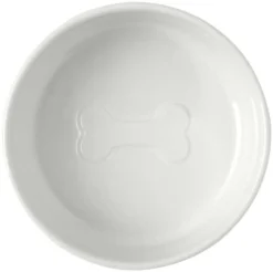 Frisco Ceramic Food Dog & Cat Bowl with Wood Base -FRISCO Sales 256042 PT5. SY630 V1615317408