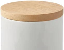 Frisco Ceramic Treat Jar with Wood Lid -FRISCO Sales 256050 PT4. SY630 V1616506588