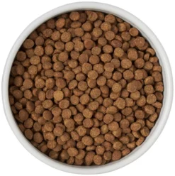 Frisco Round Meow Non-skid Ceramic Cat Bowl with Wood Base, 1.25 cups -FRISCO Sales 256078 PT5. SY630 V1615312018