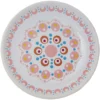 Frisco Kaleidoscope Pattern Non-skid Ceramic Cat Dish, Pink, 0.62 Cup -FRISCO Sales 256084 MAIN. SY630 V1618494733