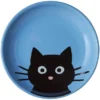 Frisco Cat Face Non-skid Ceramic Cat Dish, Blue, 0.50 Cup -FRISCO Sales 256101 MAIN. SY630 V1615321300