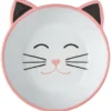 Frisco Cat Face Non-skid Ceramic Cat Bowl, Pink, 1.12 Cups -FRISCO Sales 256107 MAIN. SY630 V1616522201