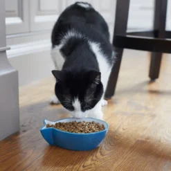 Frisco Fish Shaped Non-skid Ceramic Cat Bowl, 1.37 Cups 15 Frisco Fish Shaped Non-skid Ceramic Cat Bowl, 1.37 Cups -FRISCO Sales 256111 PT6. SY630 V1617037703