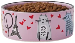Frisco Paris Non-skid Ceramic Cat Dish, 1.62 Cup -FRISCO Sales 256117 PT3. SY630 V1615311168