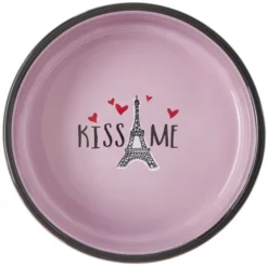 Frisco Paris Non-skid Ceramic Cat Dish, 1.62 Cup -FRISCO Sales 256117 PT4. SY630 V1615312341