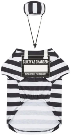 Frisco Prisoner Dog & Cat Costume -FRISCO Sales 260931 PT5. SY630 V1624399718