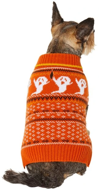 Frisco Ghost Fair Isle Dog & Cat Sweater 5 Frisco Ghost Fair Isle Dog & Cat Sweater - Image 3
