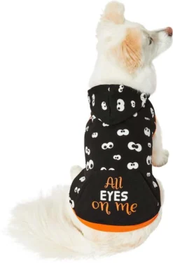 Frisco Glow in the Dark "All Eyes On Me" Dog & Cat Hoodie -FRISCO Sales 261155 PT2. SY630 V1633069277