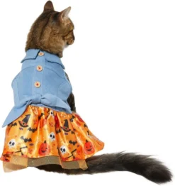 Frisco Chambray Halloween Dog & Cat Dress -FRISCO Sales 261165 PT2. SY630 V1633085781