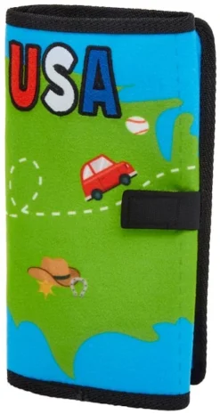 Frisco Road Trip Foldable Map Flat Plush Squeaky Dog Toy -FRISCO Sales 261998 PT2. SY630 V1619791981