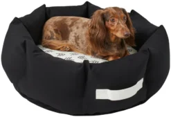 Frisco Indoor/Outdoor Deep Dish Cuddler Bolster Cat & Dog Bed -FRISCO Sales 262148 PT2. SY630 V1619536938