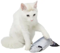 Frisco Interactive Electric Flopping Fish Cat Toy with Catnip -FRISCO Sales 263525 PT2. SY630 V1623258453