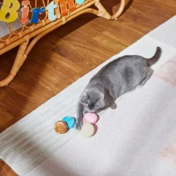 Frisco Macaron Cat Toy with Catnip, Small, 4 count -FRISCO Sales 264458 PT3. SY630 V1618948769